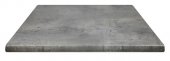 Blat stołowy BETON, Topalit, blat drewniany, wymiary 70x70 cm, kwadratowy, betonowy, XIRBI 78429